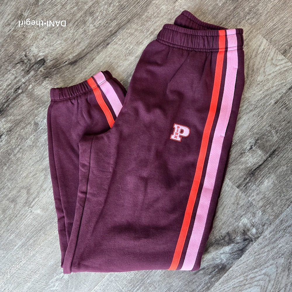VS PINK | Ivy Fleece Relaxed Sweatpants Size Small NWT - Picture 2 of 10